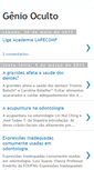 Mobile Screenshot of geniooculto.blogspot.com