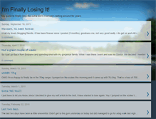 Tablet Screenshot of losingitbandit.blogspot.com