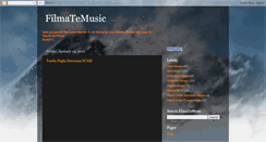 Desktop Screenshot of filmatemusic.blogspot.com