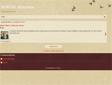 Tablet Screenshot of ebaruki.blogspot.com