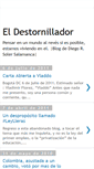 Mobile Screenshot of eldestornilladordehoro.blogspot.com