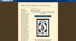 Desktop Screenshot of eventssaintjohnslodgeno1.blogspot.com