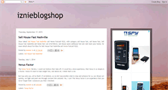 Desktop Screenshot of iznieblogshop.blogspot.com