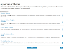 Tablet Screenshot of myanmarorburma.blogspot.com