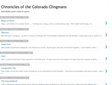 Tablet Screenshot of clingmanchronicles.blogspot.com