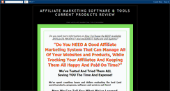 Desktop Screenshot of masteraffiliatemarketingtools.blogspot.com