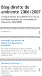 Mobile Screenshot of direitodoambiente2006-2007.blogspot.com