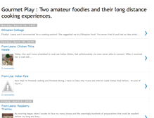 Tablet Screenshot of gourmetplay.blogspot.com