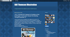 Desktop Screenshot of billthomsonillustration.blogspot.com