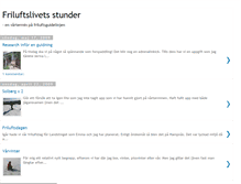 Tablet Screenshot of frilufsaren.blogspot.com