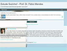 Tablet Screenshot of estude-sozinho.blogspot.com