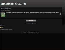 Tablet Screenshot of dragonofatlantis.blogspot.com