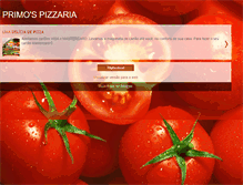 Tablet Screenshot of primospizzaria.blogspot.com