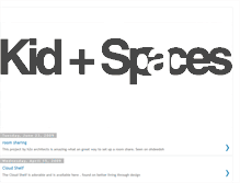 Tablet Screenshot of kidspaces.blogspot.com