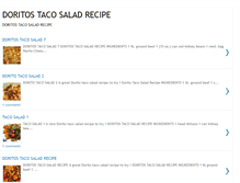 Tablet Screenshot of doritostacosaladrecipe.blogspot.com