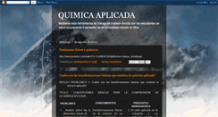 Desktop Screenshot of claudiapromero-quimicaaplicada.blogspot.com