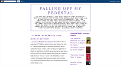 Desktop Screenshot of fallingoffmypedestal.blogspot.com