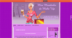 Desktop Screenshot of meumundinhomakeup.blogspot.com