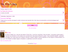 Tablet Screenshot of mscruzsblog.blogspot.com