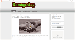 Desktop Screenshot of boconganhcg.blogspot.com