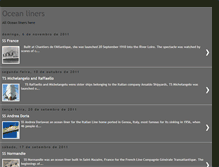 Tablet Screenshot of ooceanliners.blogspot.com