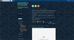 Desktop Screenshot of patrocinate.blogspot.com