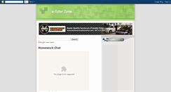 Desktop Screenshot of e-tutorzone.blogspot.com