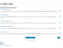 Tablet Screenshot of e-tutorzone.blogspot.com