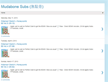 Tablet Screenshot of mudabone-subs.blogspot.com