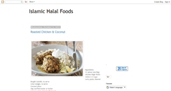 Desktop Screenshot of islamichalalfoods.blogspot.com