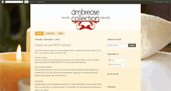 Desktop Screenshot of ambreosecollection.blogspot.com