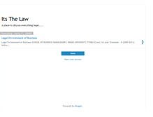 Tablet Screenshot of itsdalaw.blogspot.com