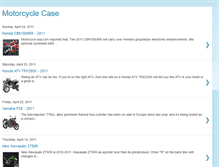 Tablet Screenshot of motorcyclecases.blogspot.com