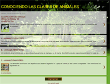 Tablet Screenshot of clasanimalourdes.blogspot.com