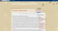 Desktop Screenshot of casiarquitectosetsa.blogspot.com