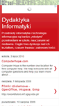 Mobile Screenshot of dydaktykainformatyki.blogspot.com