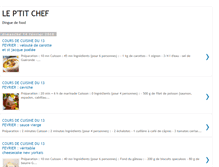 Tablet Screenshot of leptitchef.blogspot.com