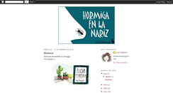 Desktop Screenshot of hormigaenlanariz.blogspot.com