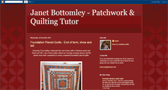 Desktop Screenshot of janetbottomley.blogspot.com