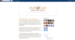 Desktop Screenshot of androclesandthelion.blogspot.com
