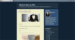 Desktop Screenshot of mysterymanonfilm.blogspot.com
