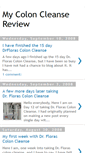 Mobile Screenshot of mycoloncleansereview.blogspot.com