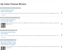 Tablet Screenshot of mycoloncleansereview.blogspot.com