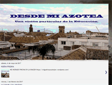 Tablet Screenshot of miguelrosacastejon.blogspot.com