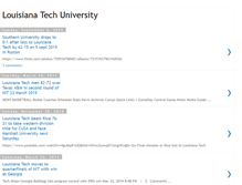 Tablet Screenshot of louisianatech-aubunique.blogspot.com