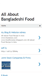 Mobile Screenshot of foodforbangladesh.blogspot.com