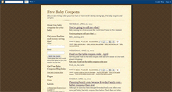 Desktop Screenshot of getfreebabycoupons.blogspot.com