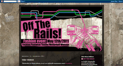 Desktop Screenshot of offtherails2011.blogspot.com