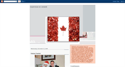 Desktop Screenshot of esperanzacanadiense.blogspot.com