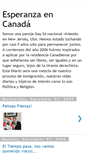 Mobile Screenshot of esperanzacanadiense.blogspot.com